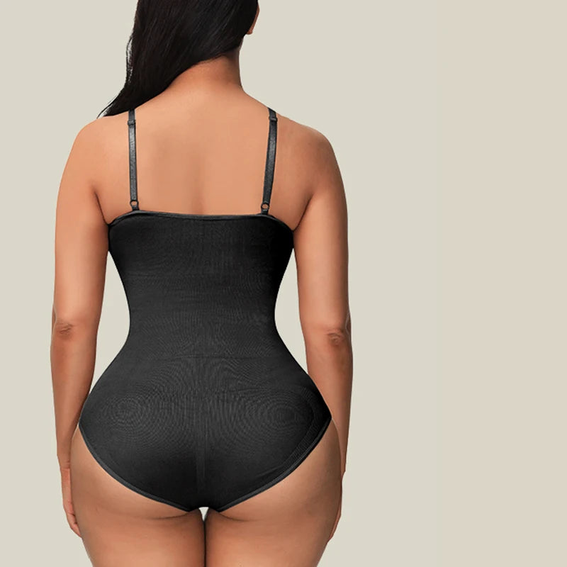 High Quality Elastic Bodysuit for Women Tummy Control Shapewear Seamless Sculpting Thong Body Shaper Slimmer Slimming Tank Top