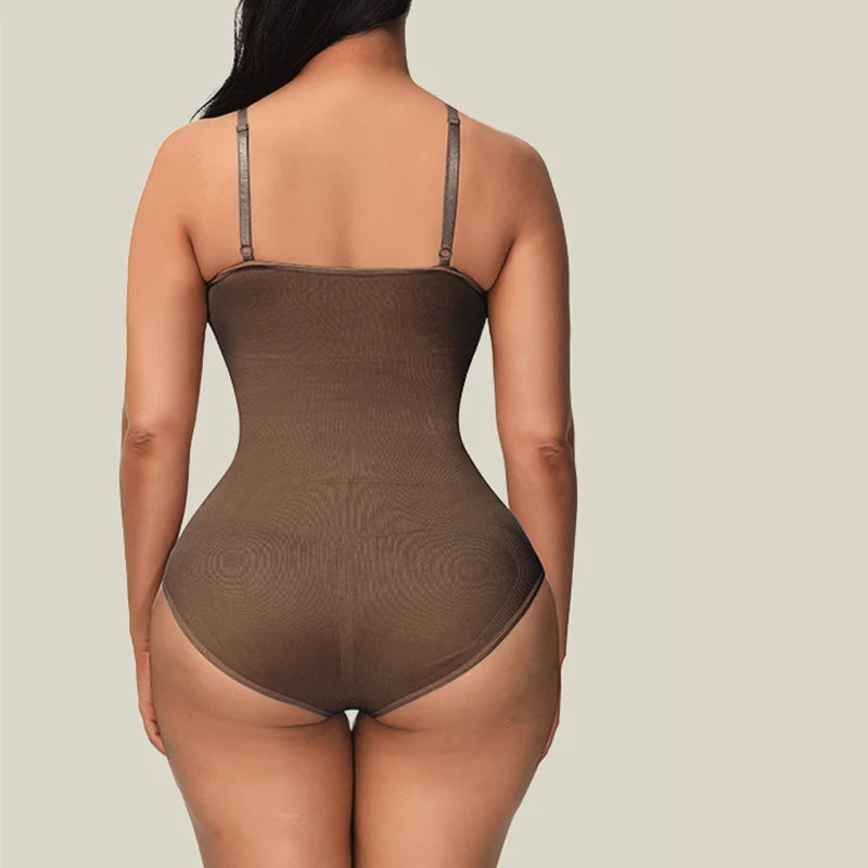 High Quality Elastic Bodysuit for Women Tummy Control Shapewear Seamless Sculpting Thong Body Shaper Slimmer Slimming Tank Top